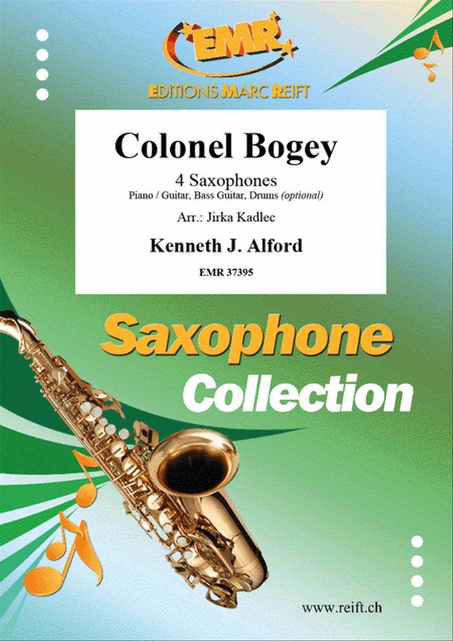 Colonel Bogey Colonel Bogey Saxophone Ensemble scores gallery preview page 1