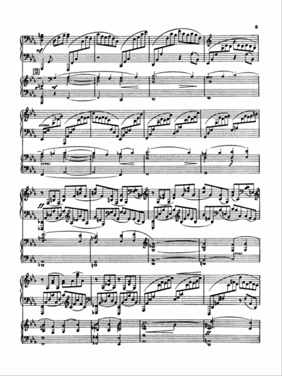 Rachmaninoff: Piano Concerto No. 2 in C Minor, Op. 18 Piano scores gallery preview page 3