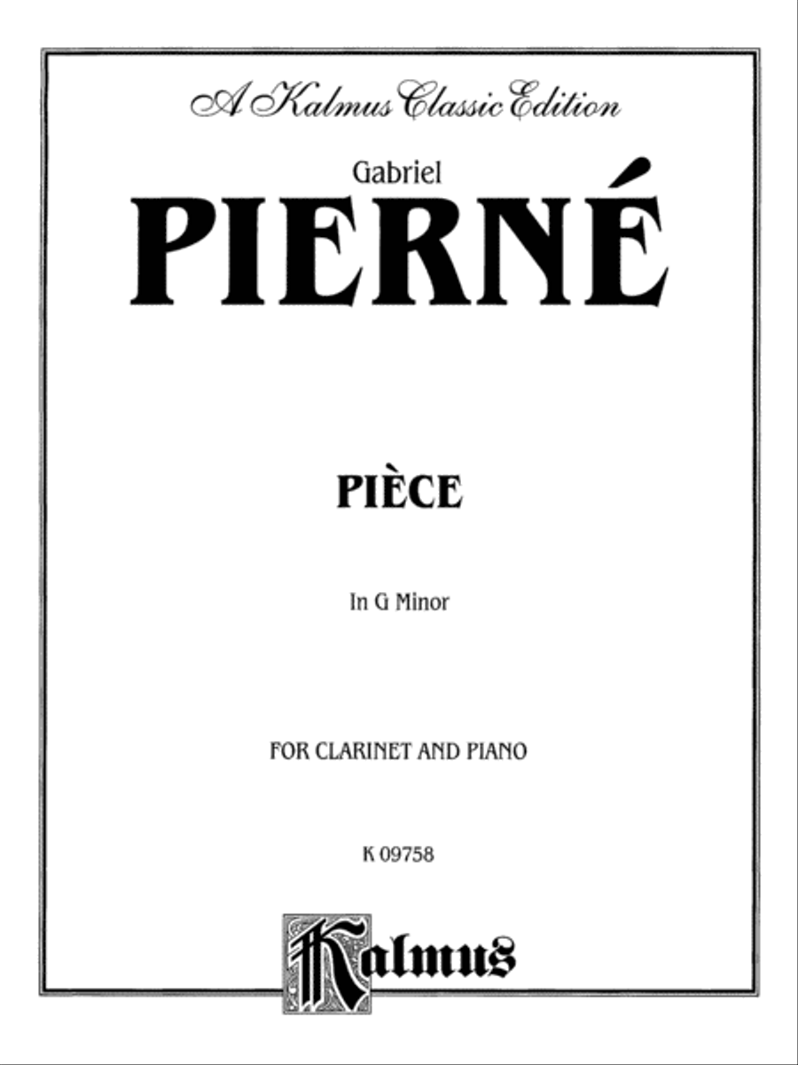 Piece in G Minor Small Ensemble scores gallery preview page 2