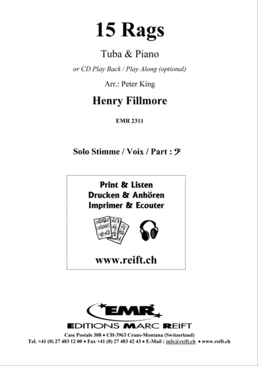 15 Rags Tuba scores gallery preview page 2