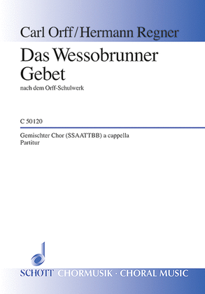 Book cover for Orff/regner Das Wessobruuner Mxvce