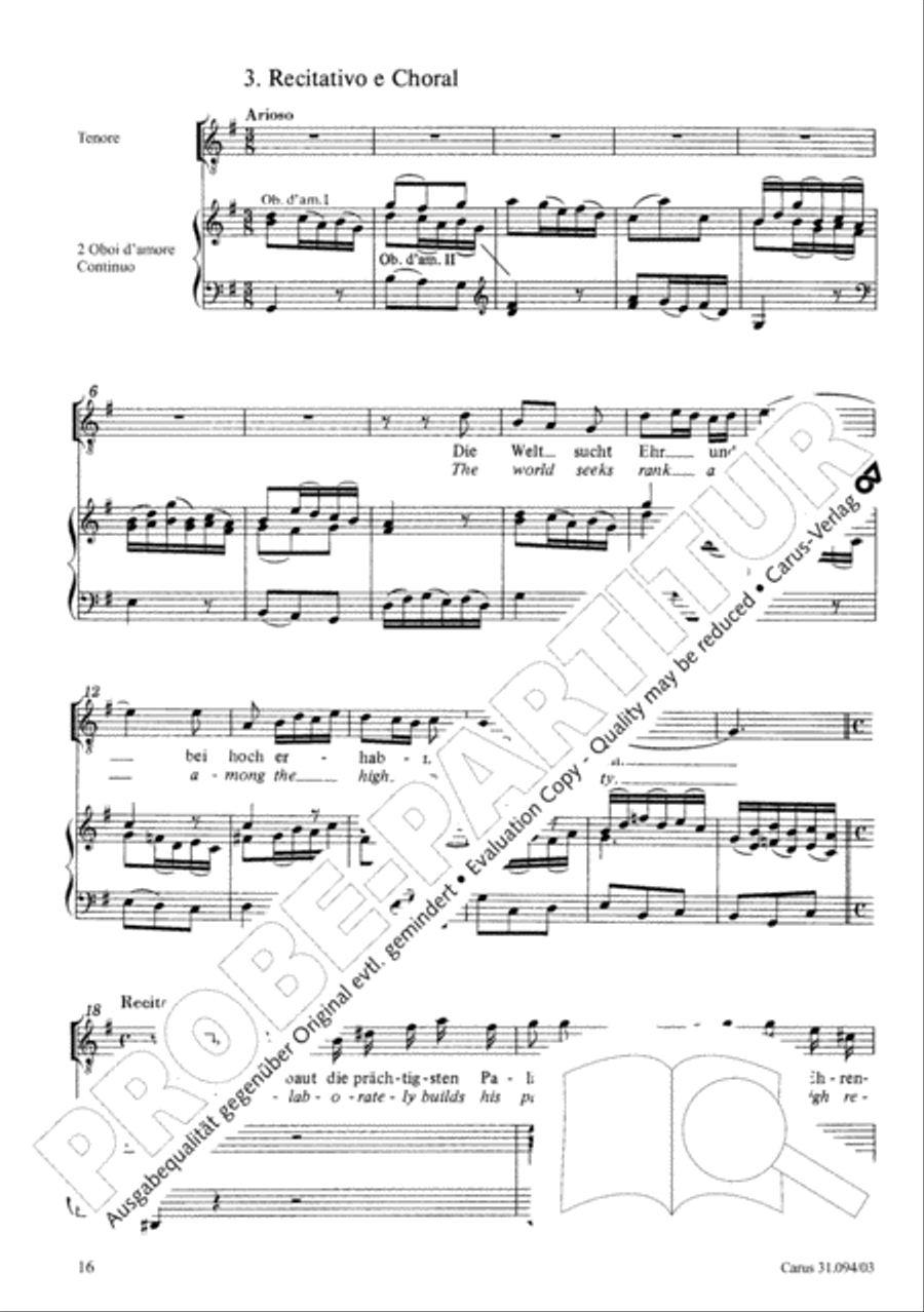 What has this world to give (Was frag ich nach der Welt) 4-Part scores gallery preview page 17
