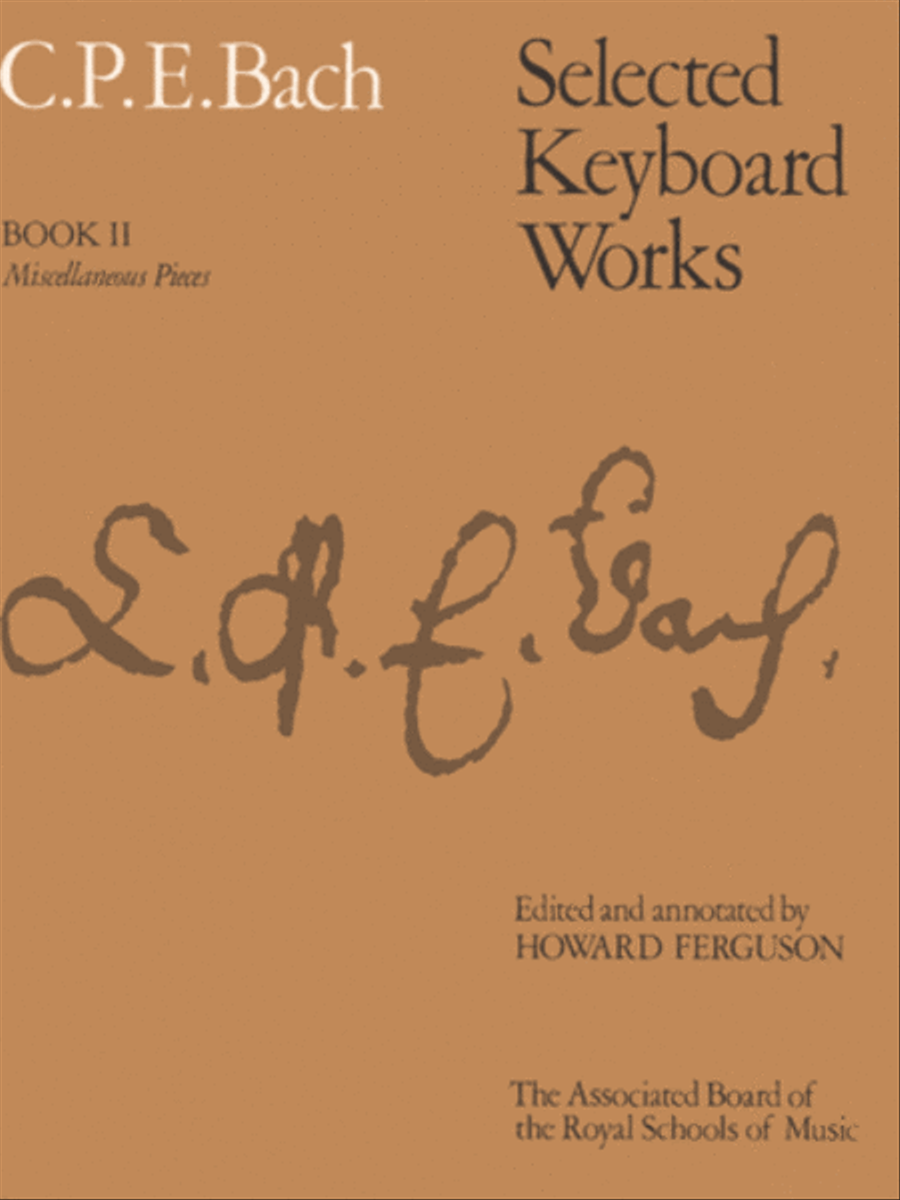 Selected Keyboard Works, Book II: Miscellaneous Pieces