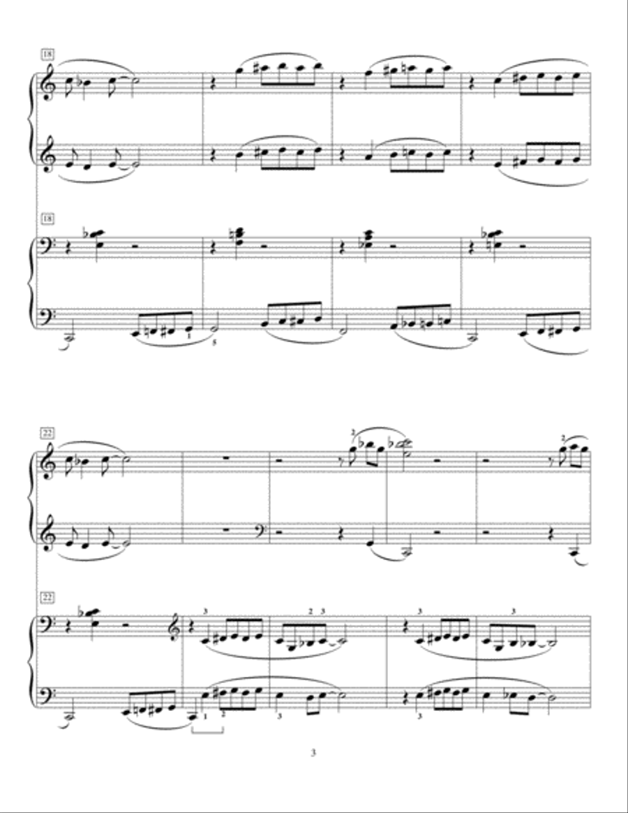 Little Blues Concerto Piano Method scores gallery preview page 3