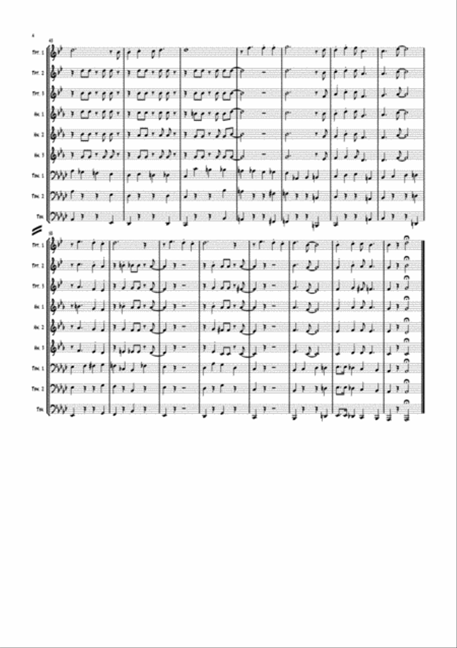 A Finnish Summer Night Finlandia Small Ensemble scores gallery preview page 4
