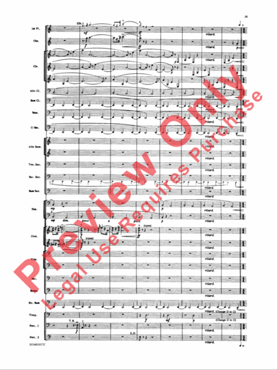 La Fiesta Mexicana Concert Band scores gallery preview page 18