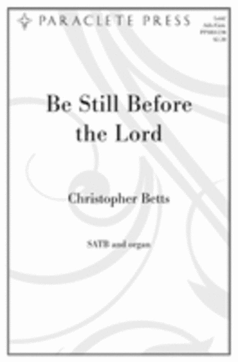 Be Still Before the Lord image number null