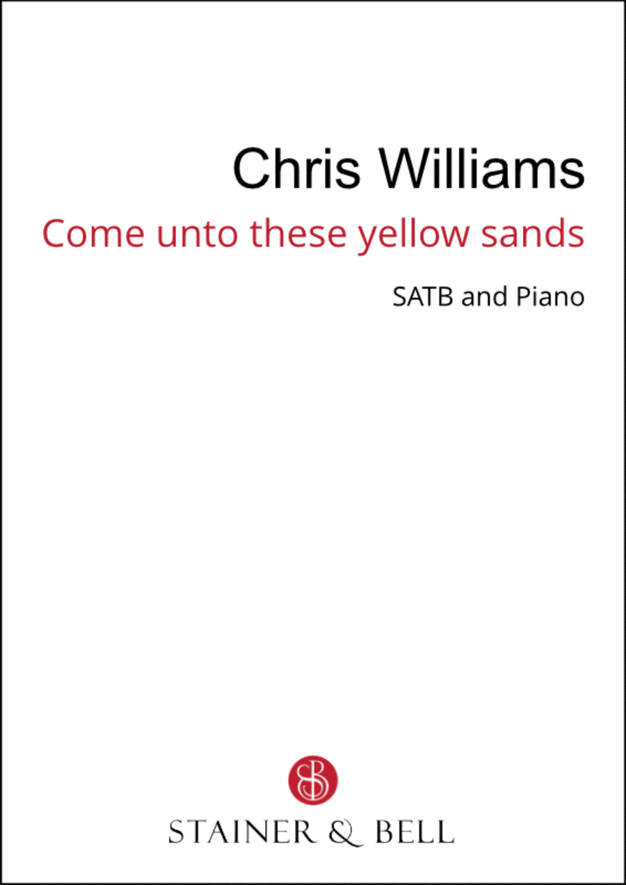 Come unto these yellow sands (SATB)