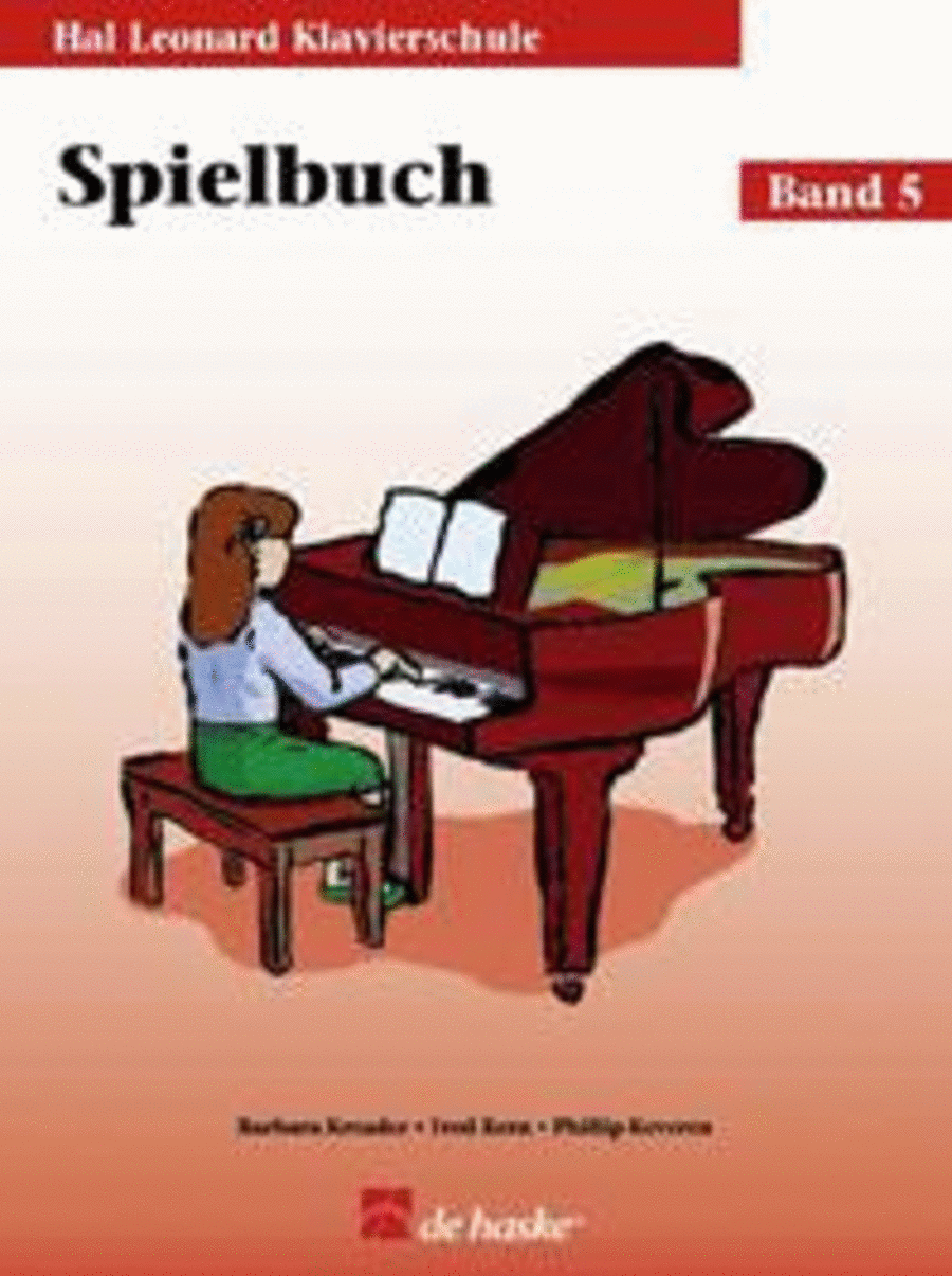 Hal Leonard Klavierschule Spielbuch 5   CD