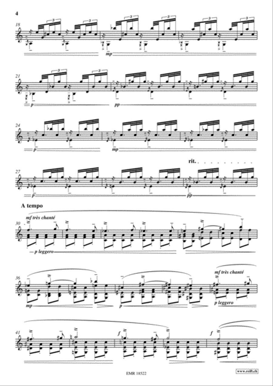 Sonatine Champetre Mandolin scores gallery preview page 4