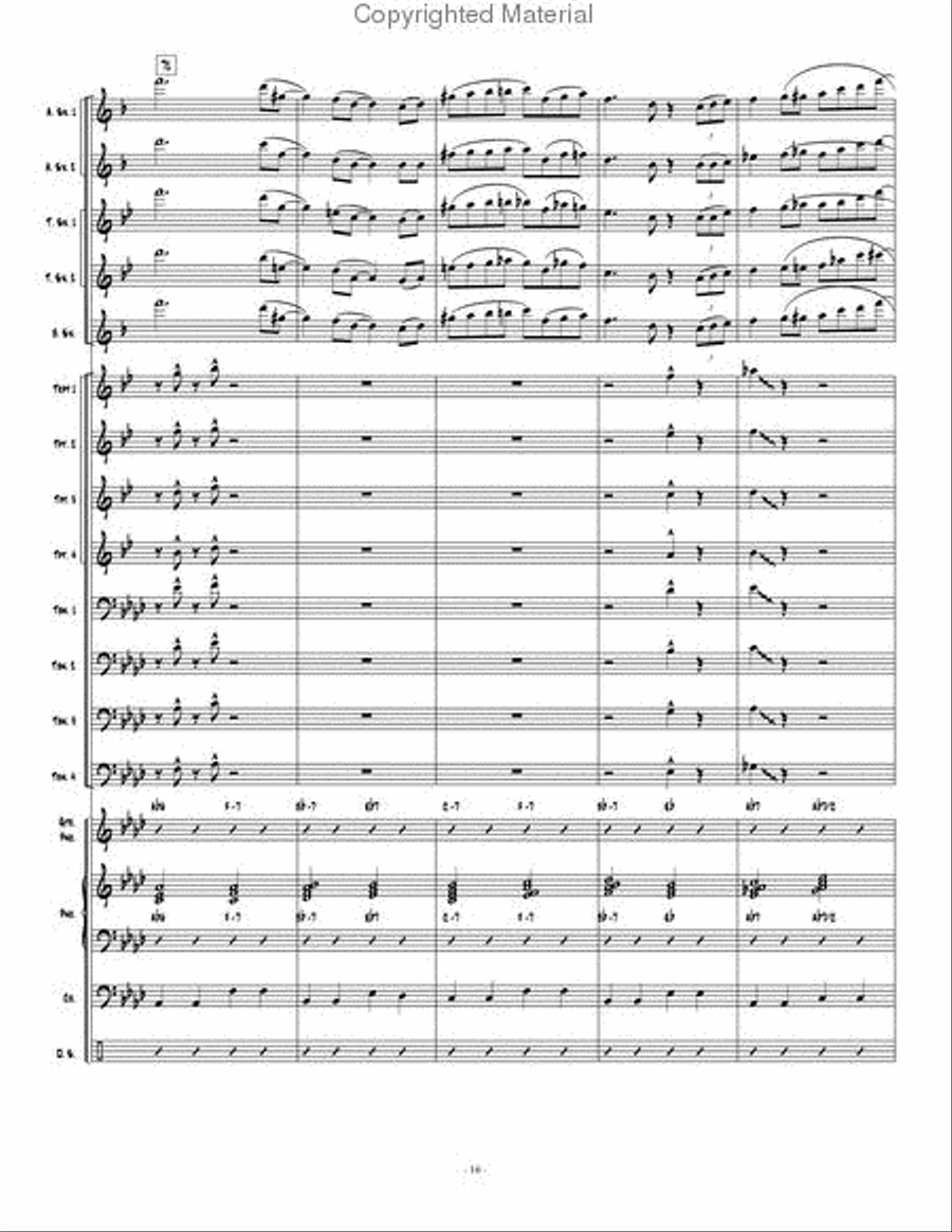 Don't Get Caught Jazz Ensemble scores gallery preview page 19