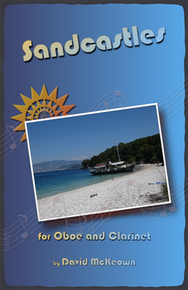 Book cover for Sandcastles for Oboe and Clarinet Duet