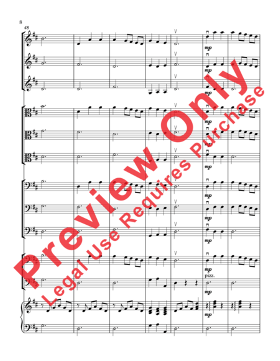 Lavender's Blue Lavender's Blue String Orchestra scores gallery preview page 11