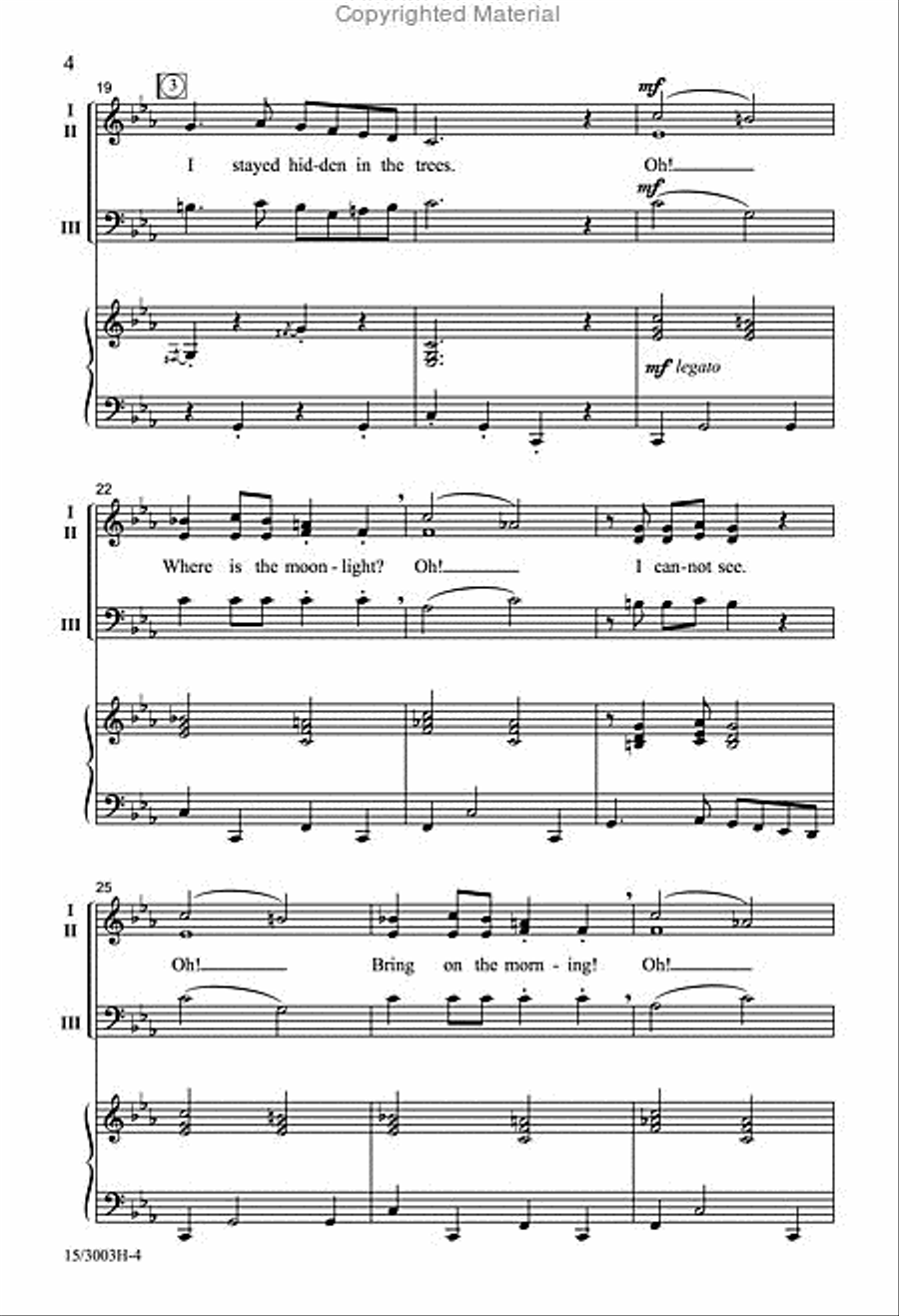 Something in the Dark 3-Part scores gallery preview page 4