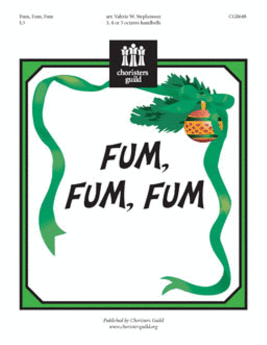Fum Fum Fum Fum Fum Fum Handbell Choir scores gallery preview page 1