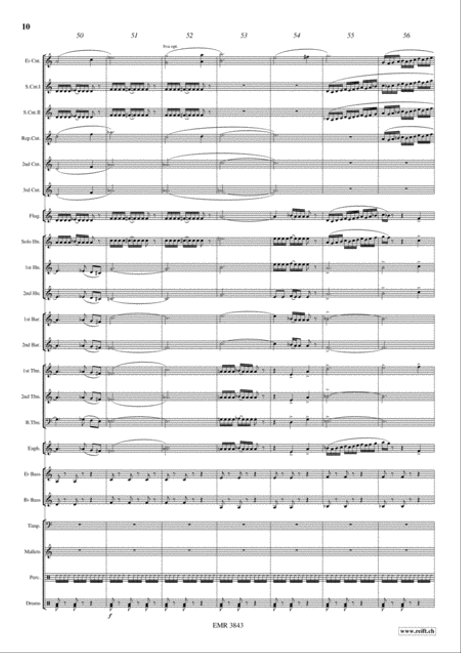 Spiderman Brass Band scores gallery preview page 11