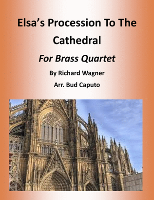 Book cover for Elsa's Procession For Brass Quartet