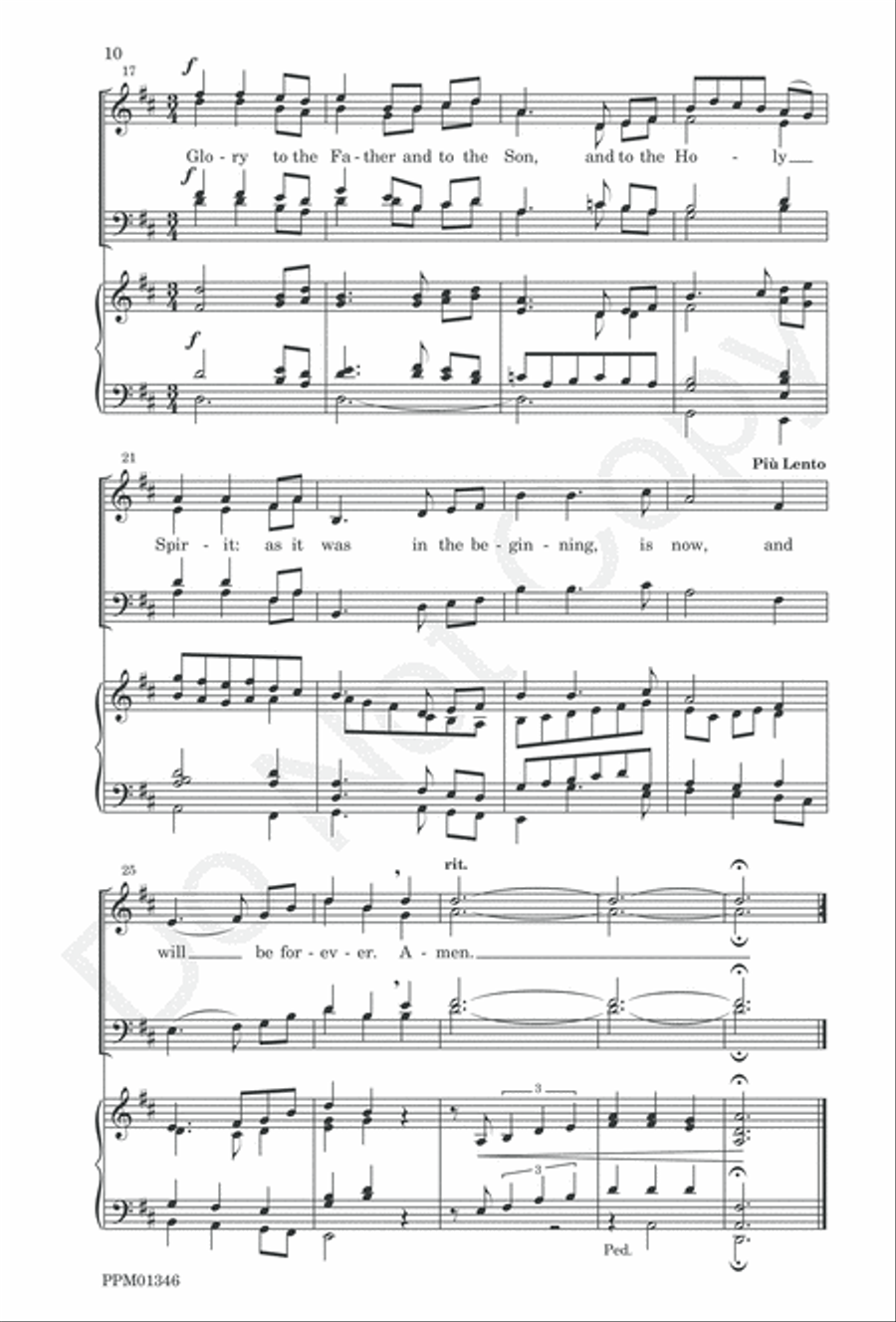 Magnificat and Nunc Dimittis 