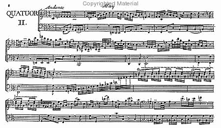 Sonatas in four parts for the harpsichord accompanied by two violins and bass - Opus VII.