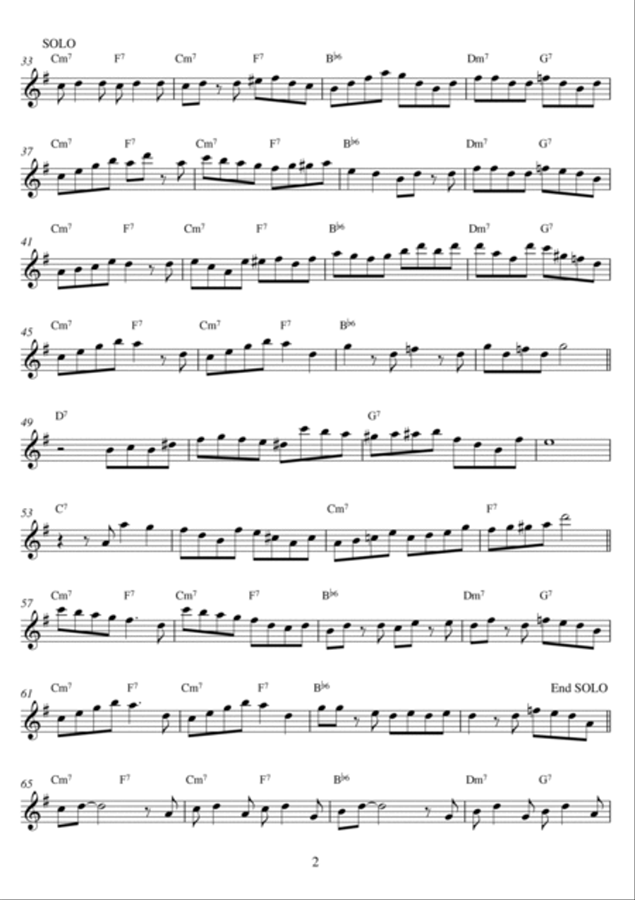 Perdido Piano scores gallery preview page 2