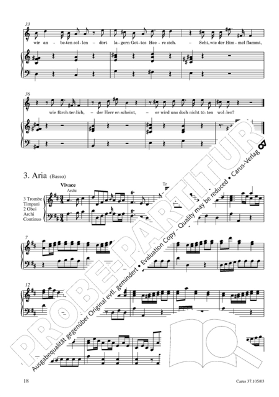Die Freude der Hirten uber die Geburt Jesu 4-Part scores gallery preview page 19