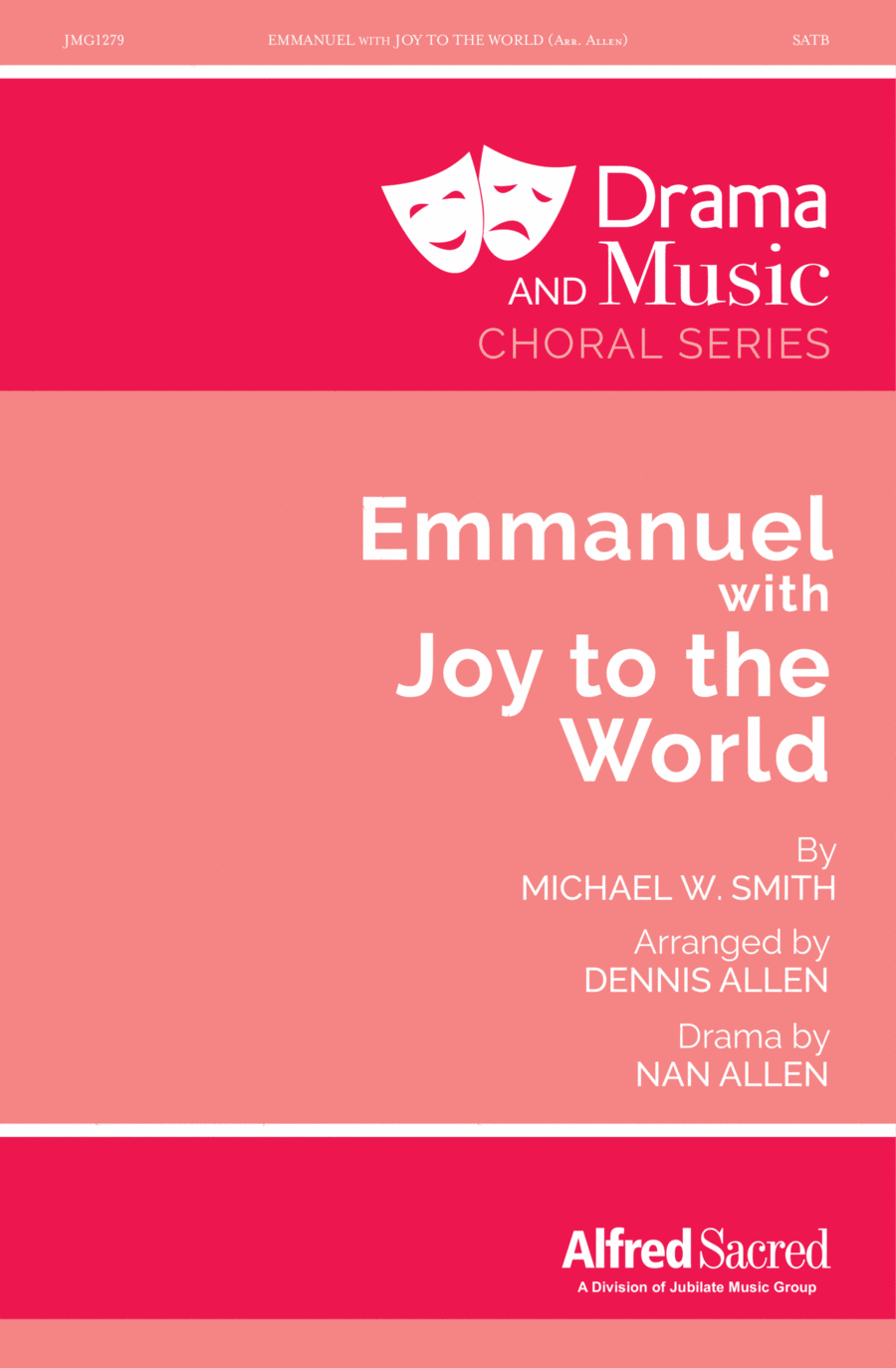Emmanuel with Joy to the World 4-Part scores gallery preview page 1