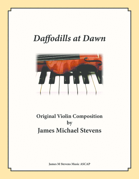 Daffodils at Dawn - Violin & Piano image number null