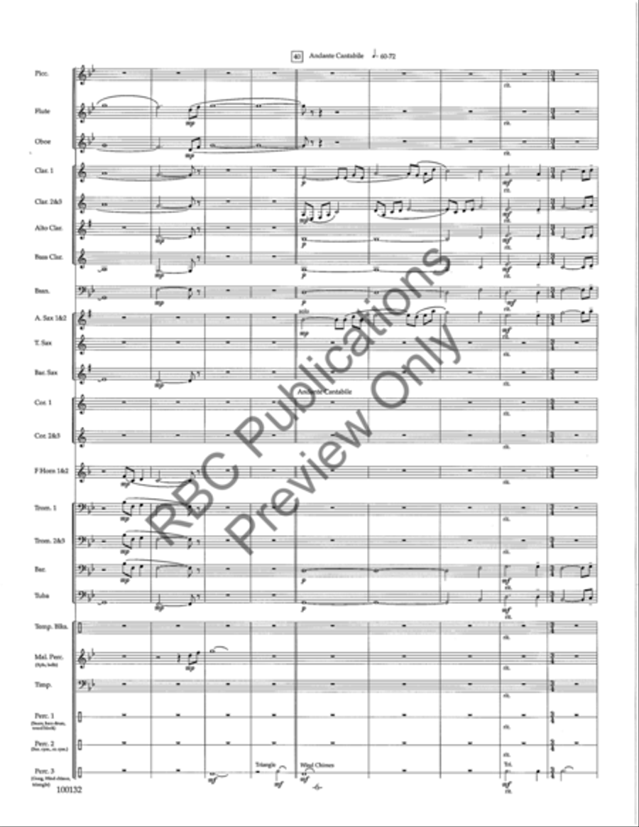 Dance Of Fire Concert Band scores gallery preview page 9