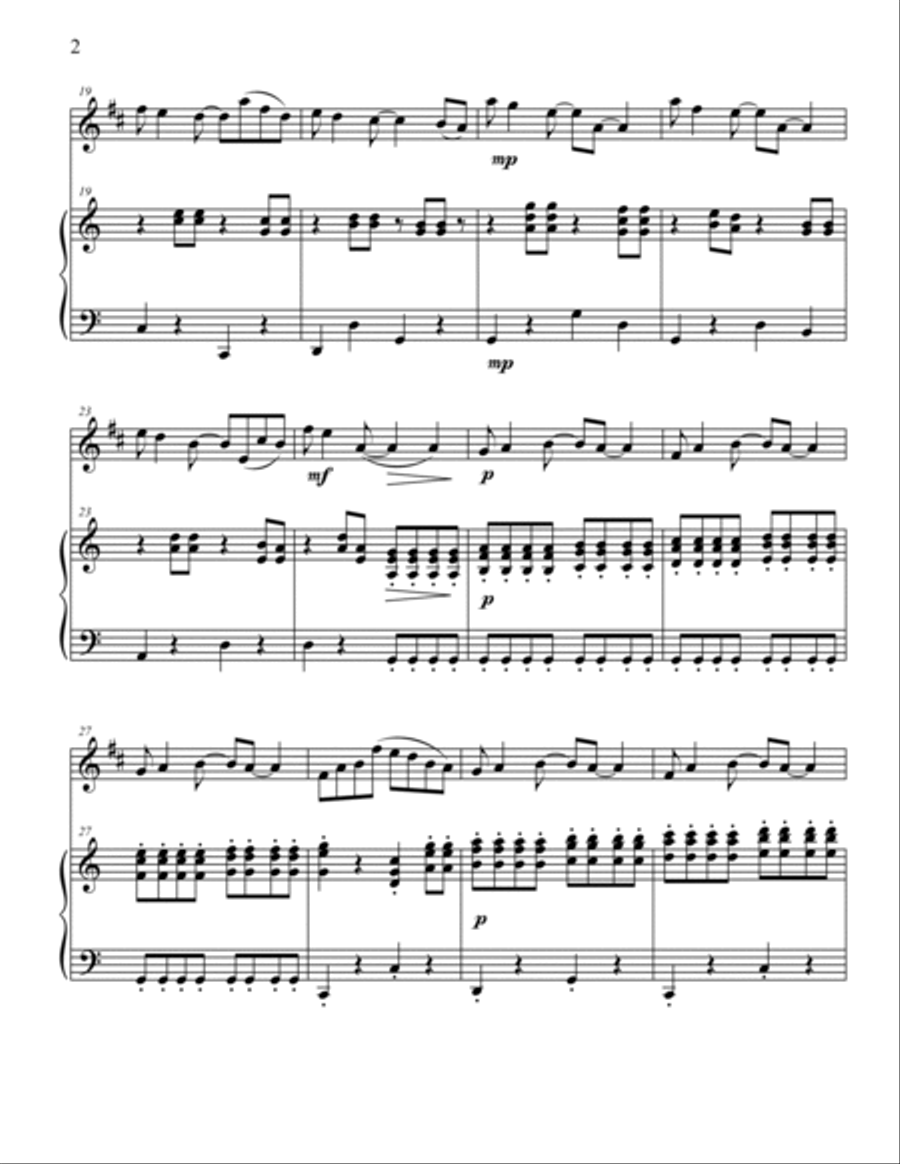 Jazzisity for Trumpet and Piano Trumpet Solo scores gallery preview page 6