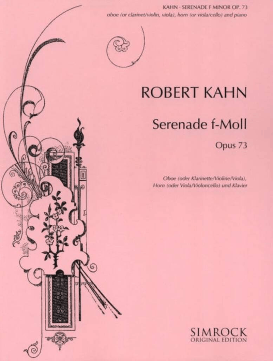 Serenade in F major op. 73