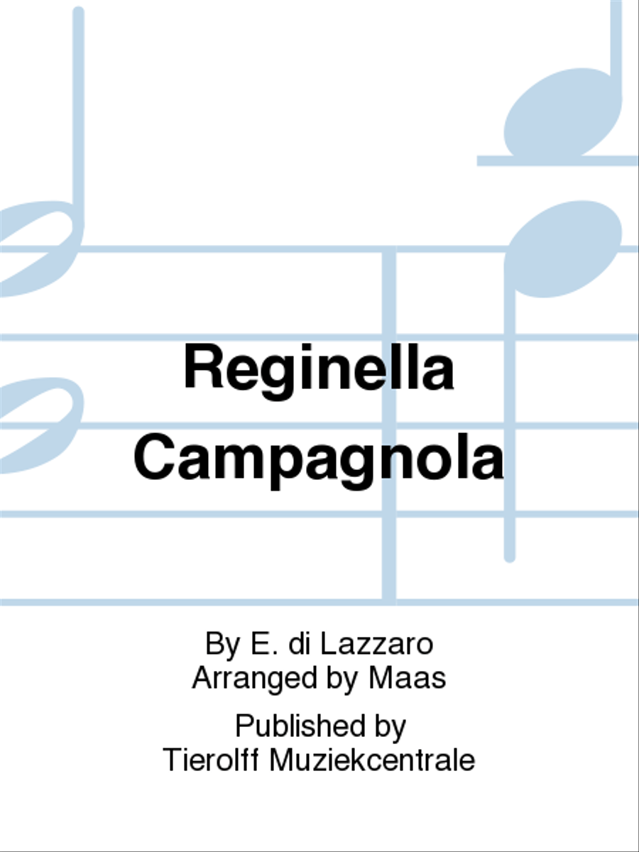 Reginella Campagnola Reginella Campagnola Concert Band scores gallery preview page 1