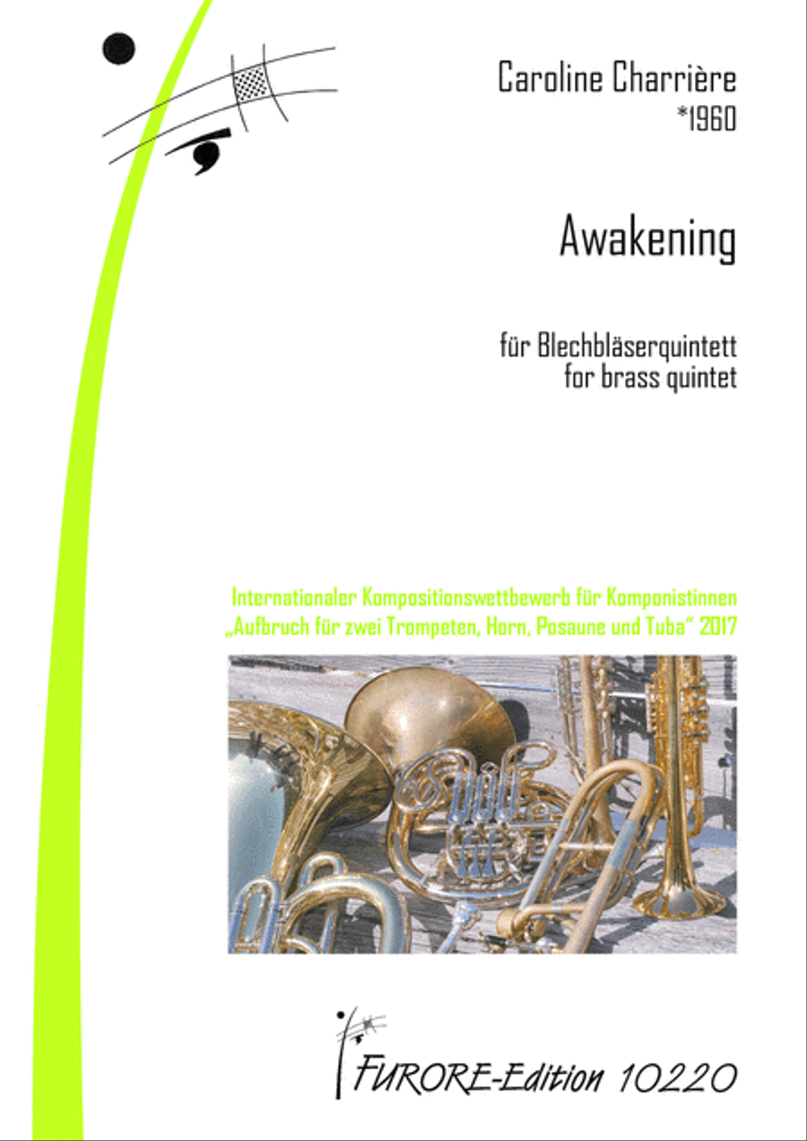 Awakening Awakening Brass Quintet scores gallery preview page 1