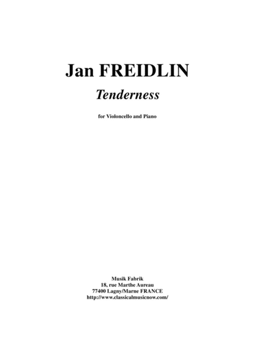 Jan Freidlin: Tenderness for Bb soprano or violoncello and piano