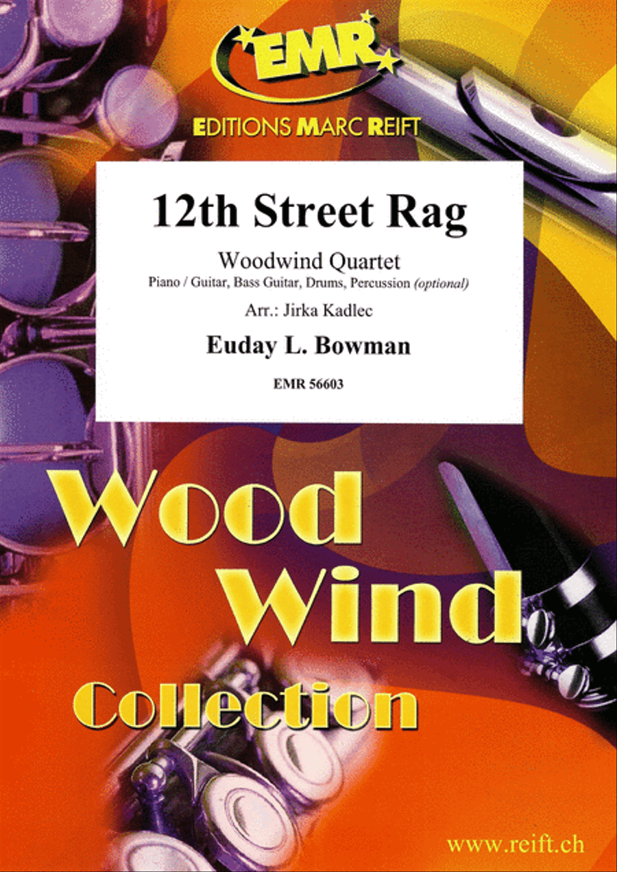 12th Street Rag Woodwind Quartet scores gallery preview page 1
