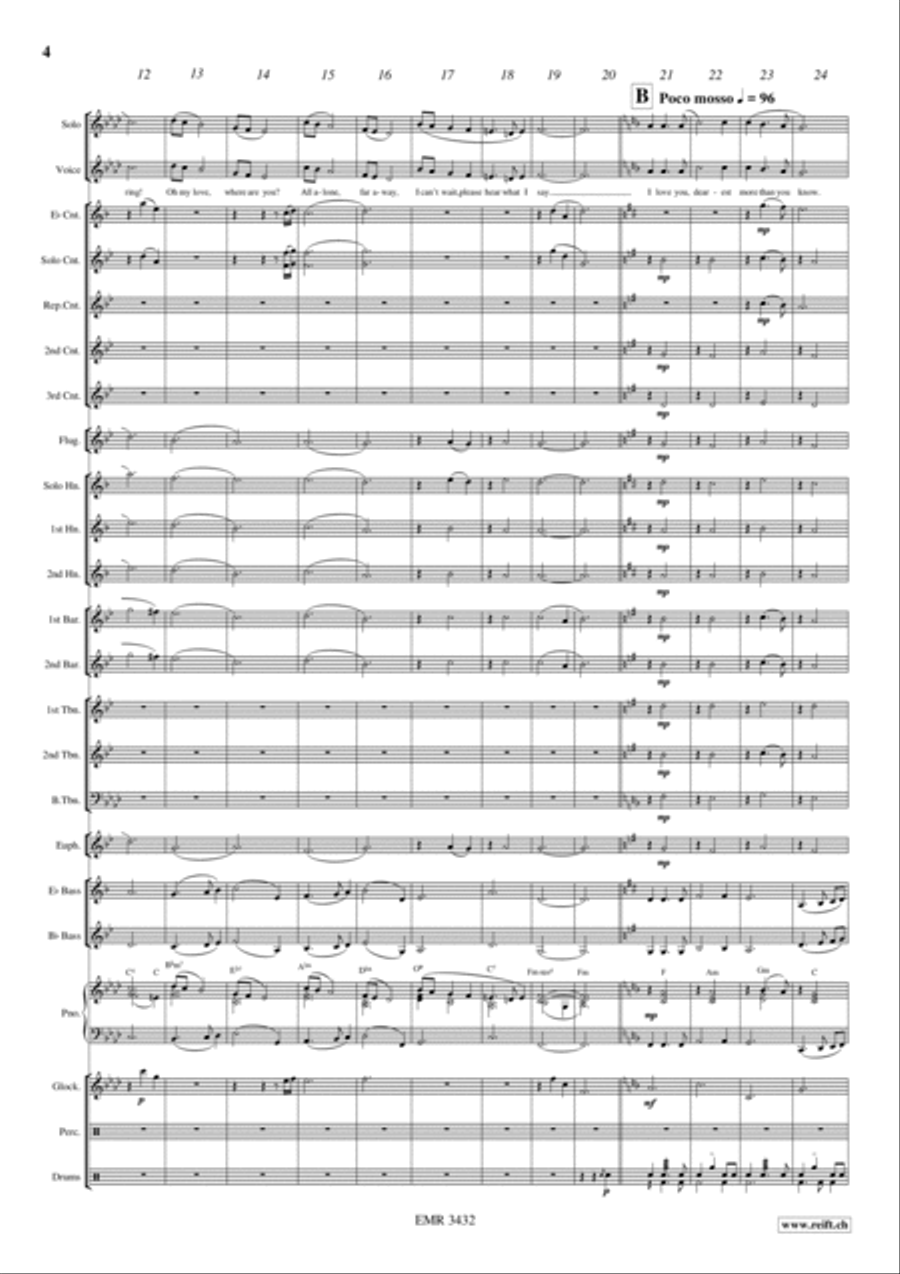 Winter Days Brass Band scores gallery preview page 5