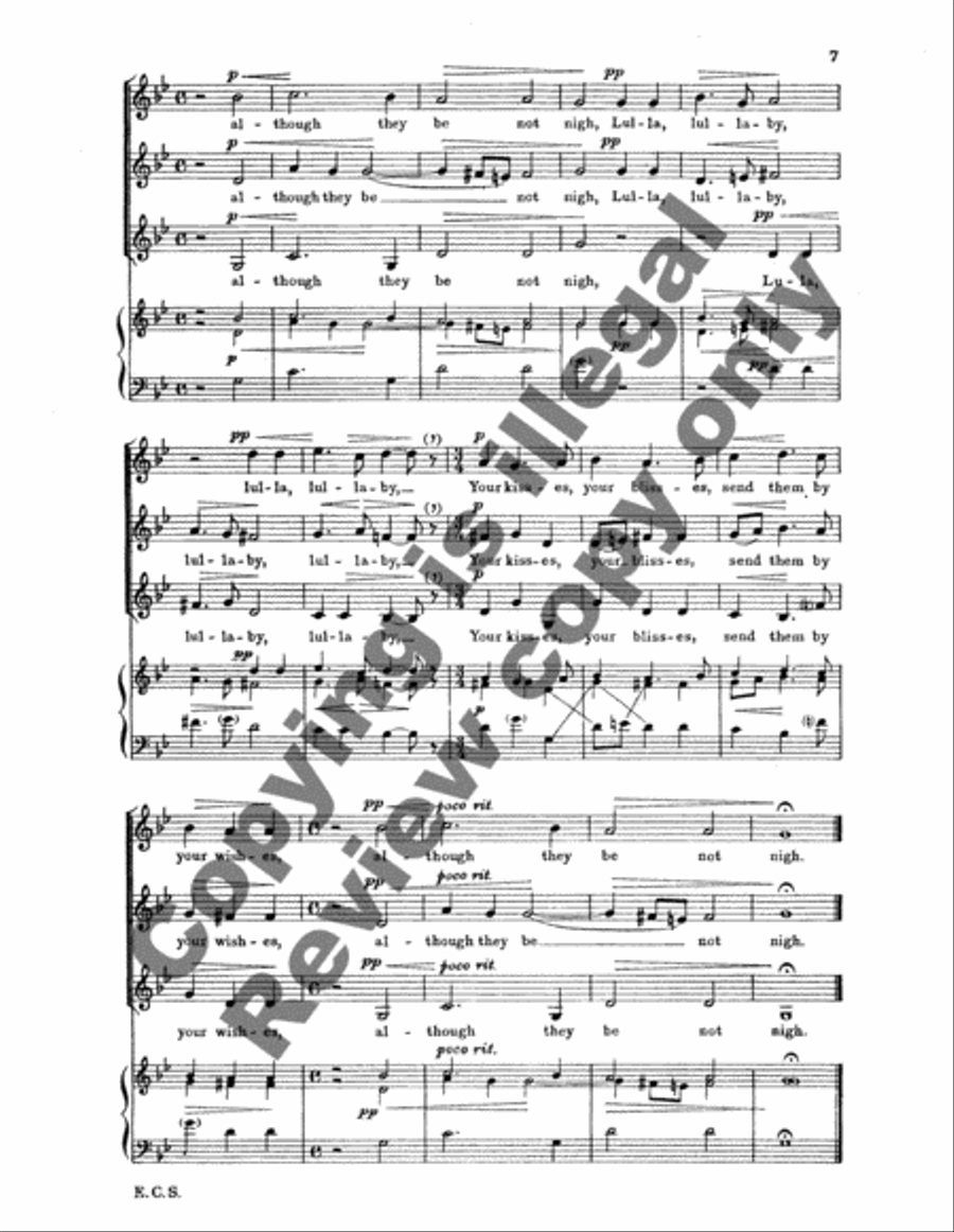 Rest, Sweet Nymphs Rest, Sweet Nymphs SSA scores gallery preview page 8