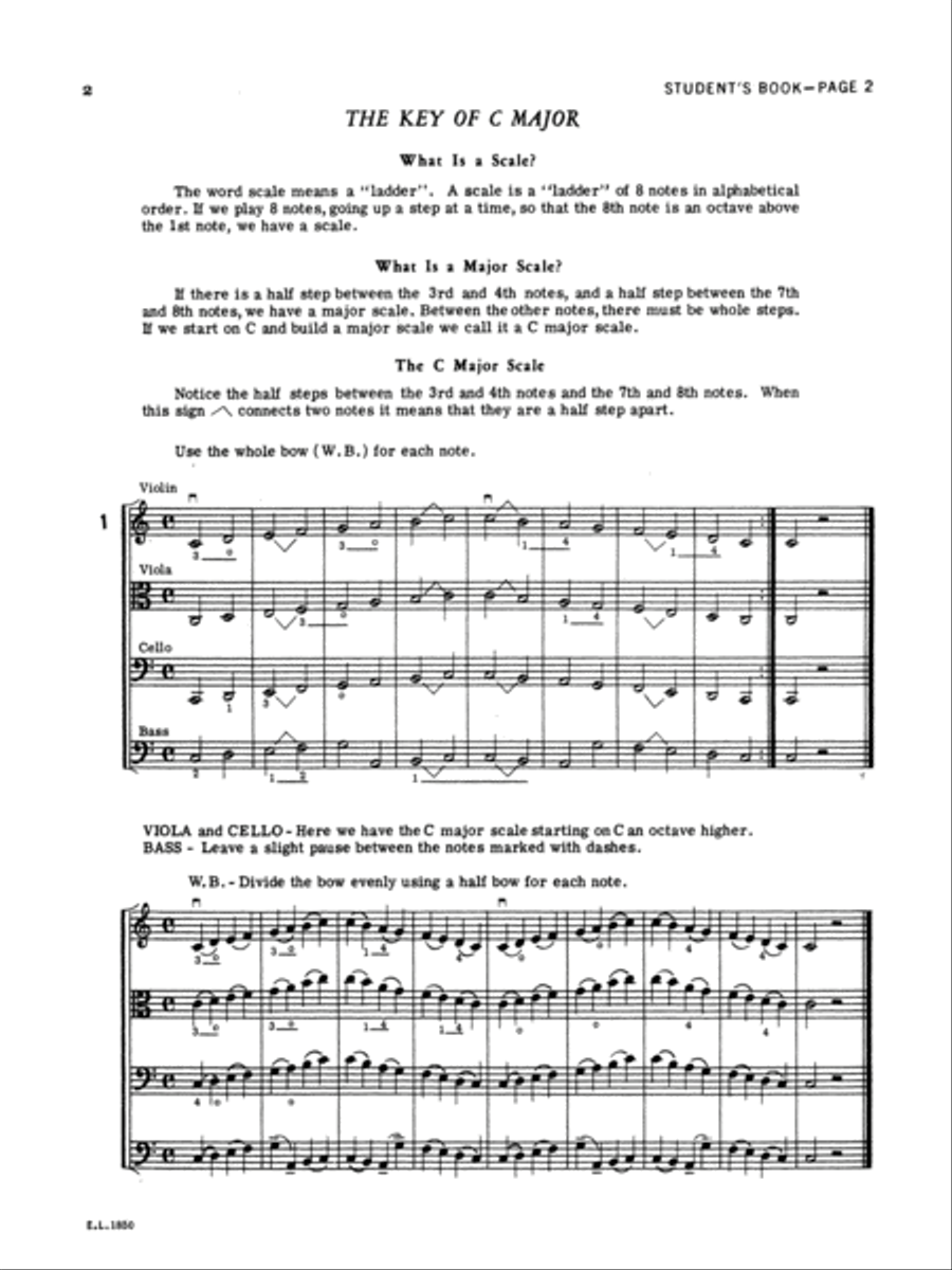 Scales for Strings, Book 1 Chamber Orchestra scores gallery preview page 3