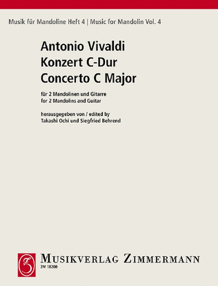 Book cover for Concerto C major