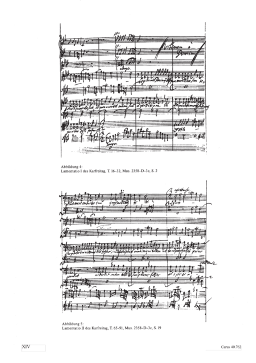 Lamentationes pro Hebdomada Sancta Score scores gallery preview page 14