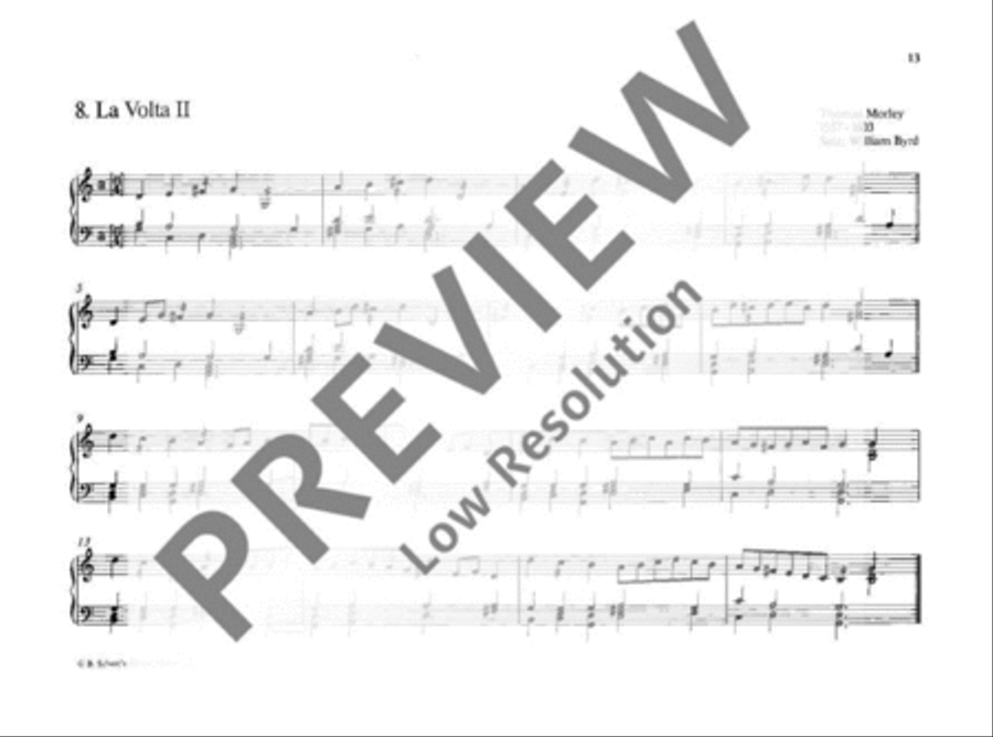 Historische Tänze Piano scores gallery preview page 14