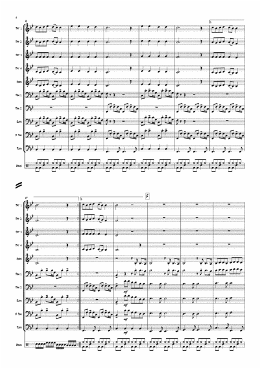 Super Trouper Small Ensemble scores gallery preview page 6