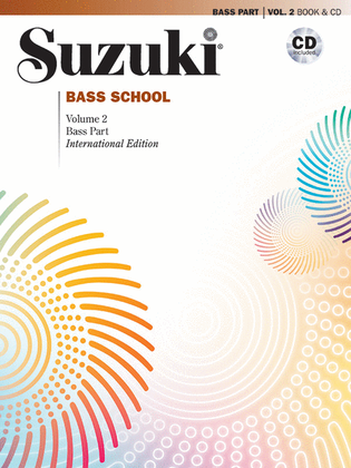 Book cover for Suzuki Bass School, Volume 2