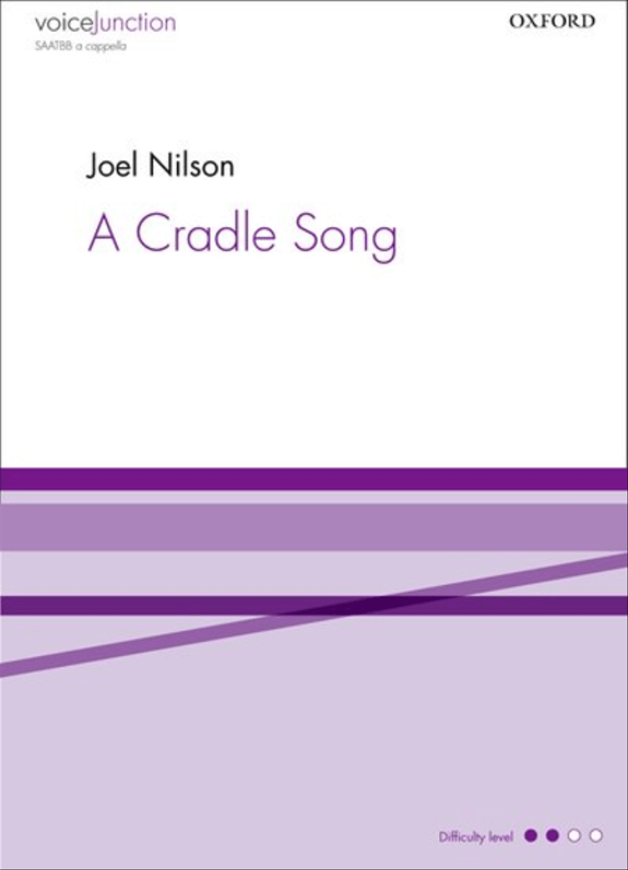 A Cradle Song 4-Part scores gallery preview page 1