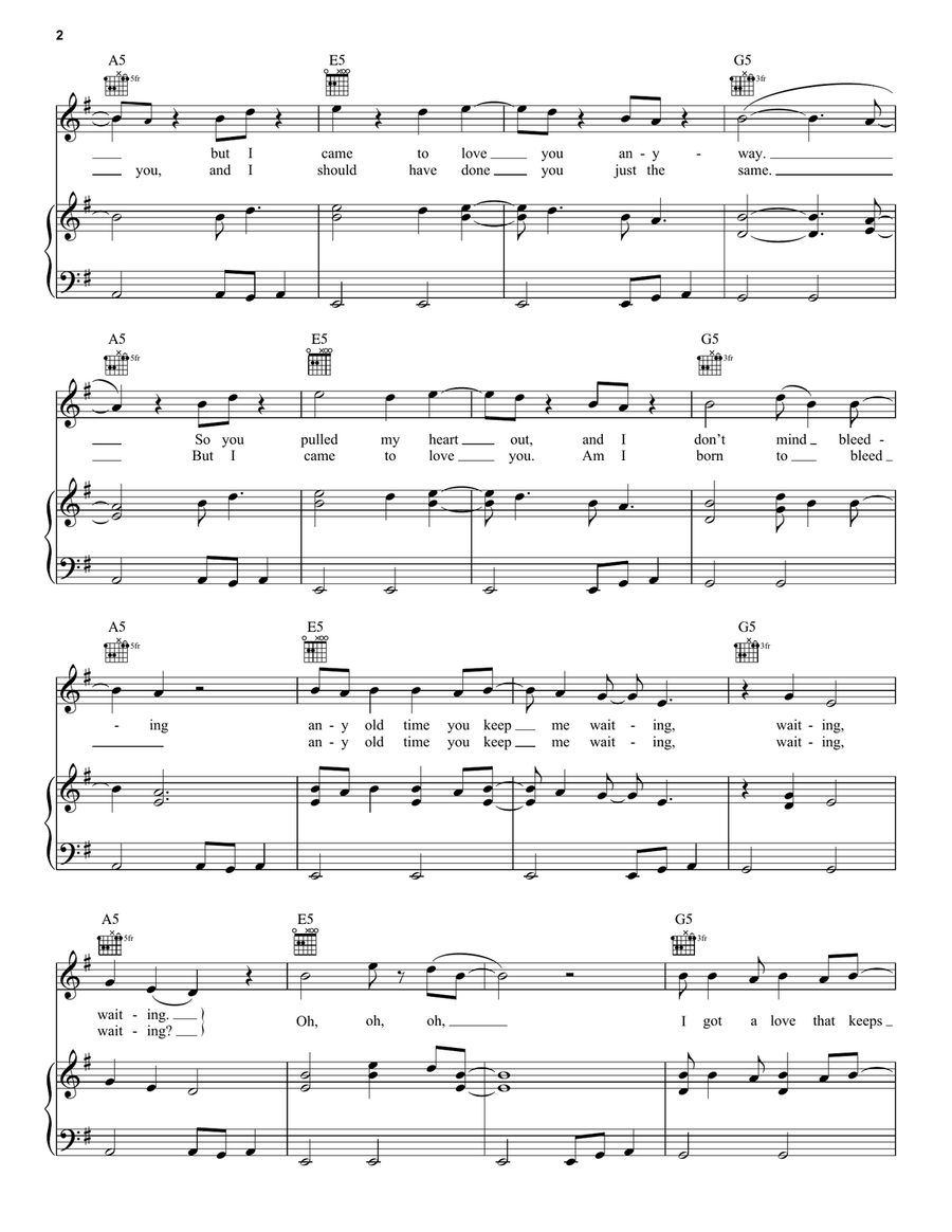 Lonely Boy Lonely Boy Guitar scores gallery preview page 2