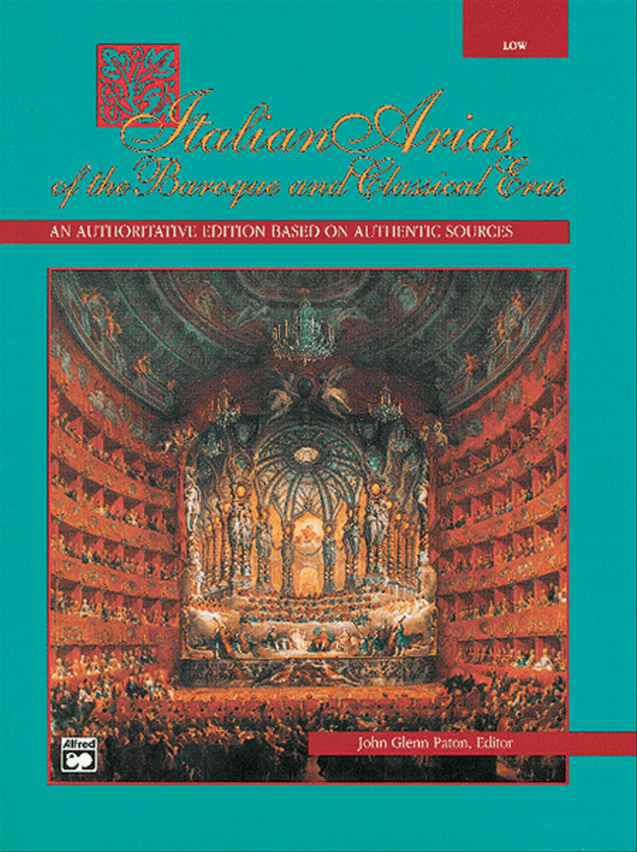 Italian Arias of the Baroque and Classical Eras image number null