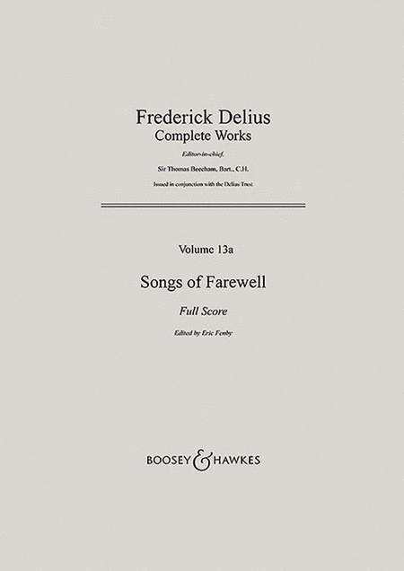 Songs of Farewell