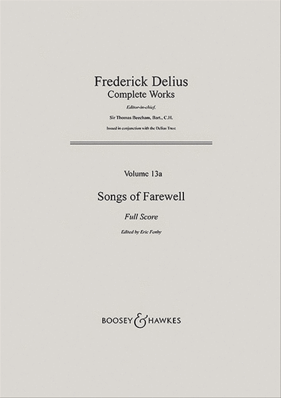 Songs of Farewell Songs of Farewell Mixed Choir scores gallery preview page 1