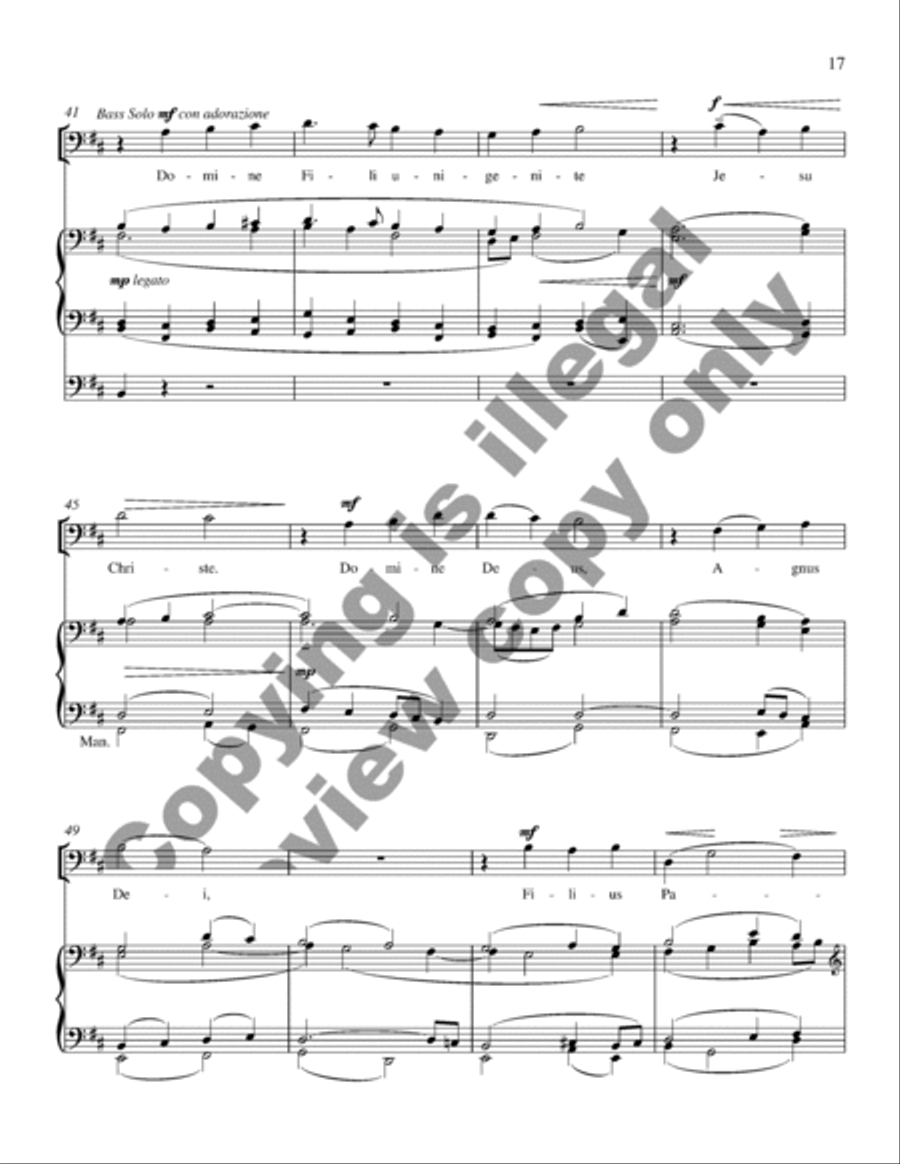 Missa in dulci jubilo (Choral Score) 4-Part scores gallery preview page 17