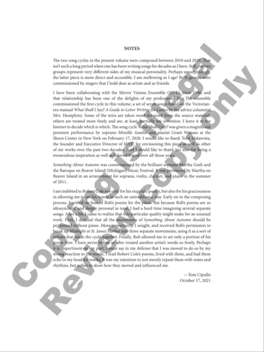 Songs for Soprano, Volume 3 Soprano Voice scores gallery preview page 2