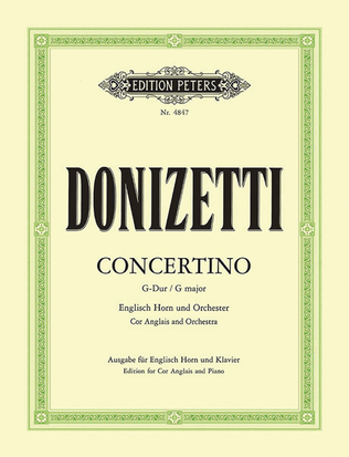 Book cover for English Horn Concertino in G